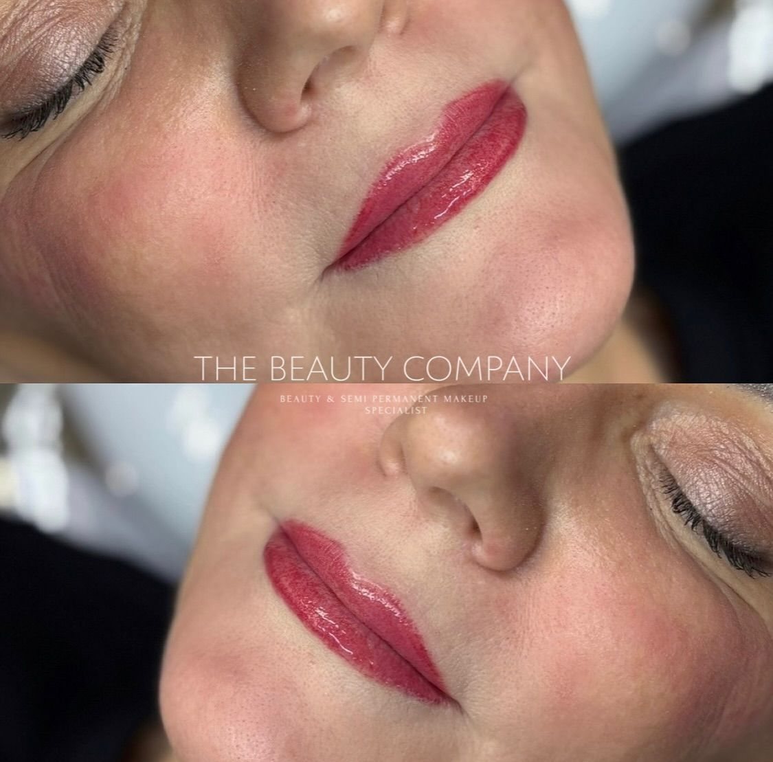 Lip blush by The Beauty Company, client result 2