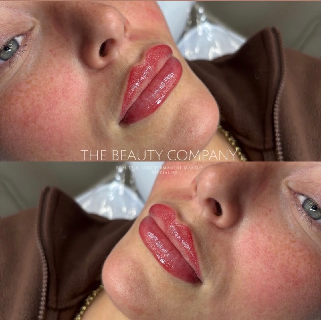 Lip blush by The Beauty Company, client result 4
