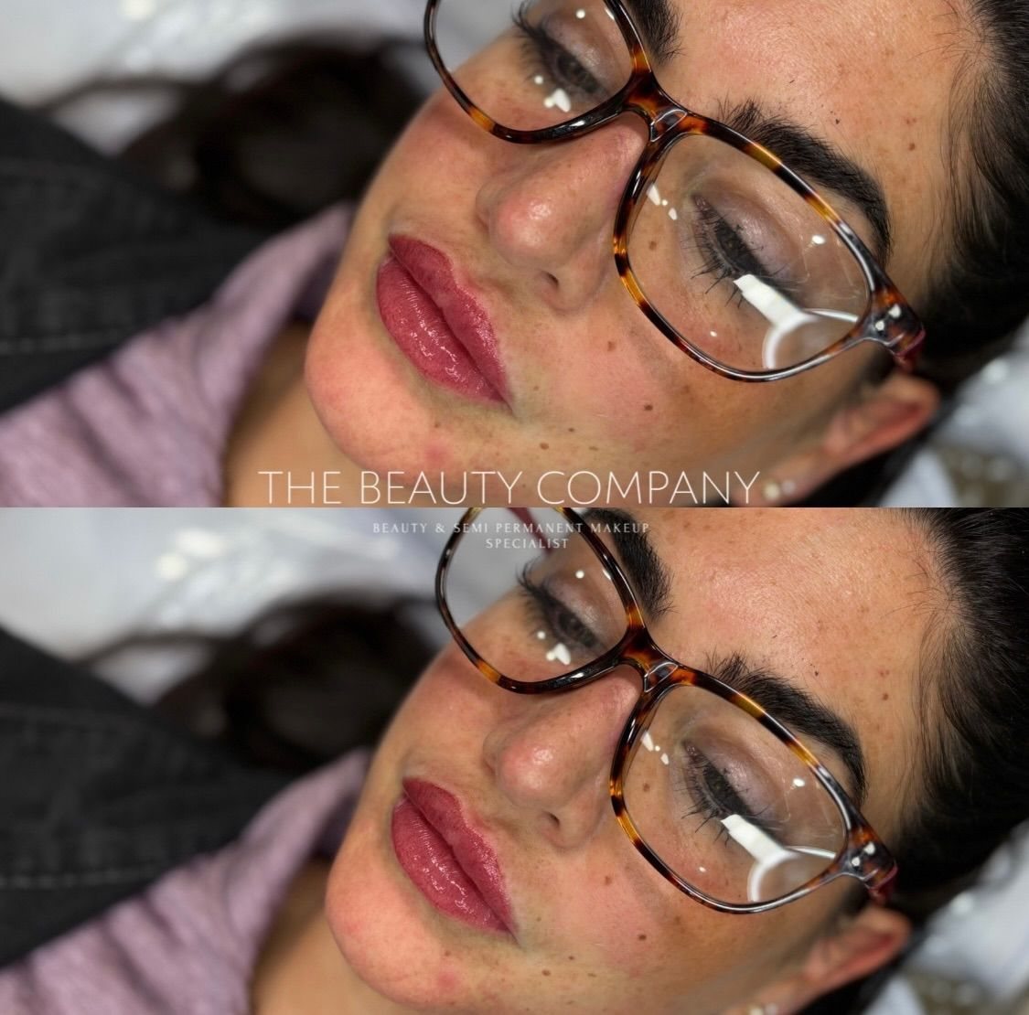 Lip blush by The Beauty Company, client result 7